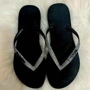 Havaianas Women’s Glitter Flip Flop Sandal